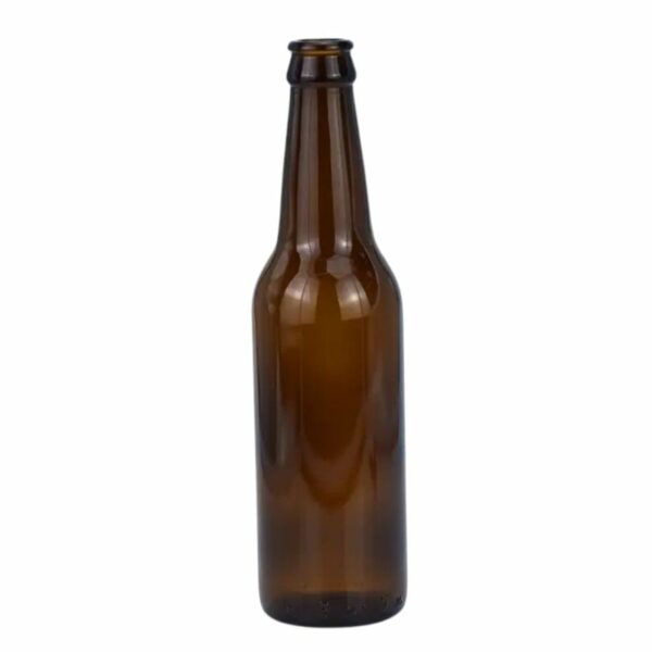 330 ML Long Neck Amber Glass Bottle 1