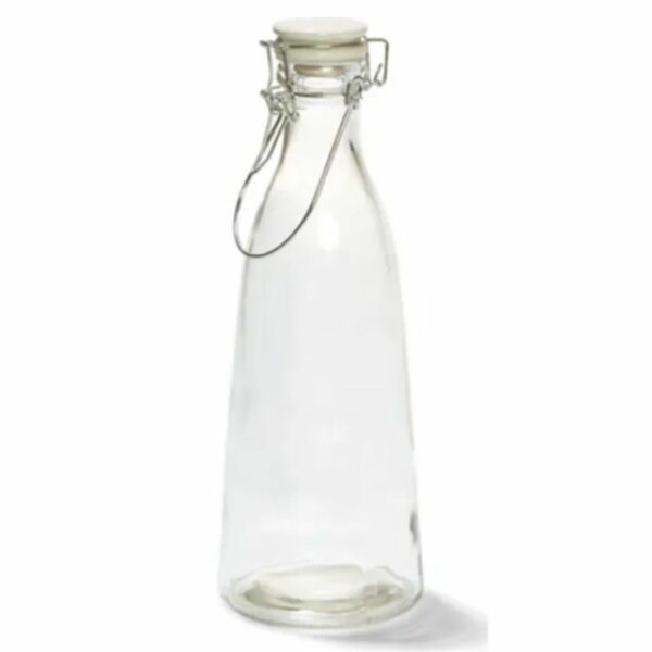 500 ML Customized Clear Milk Glass Bottle 1